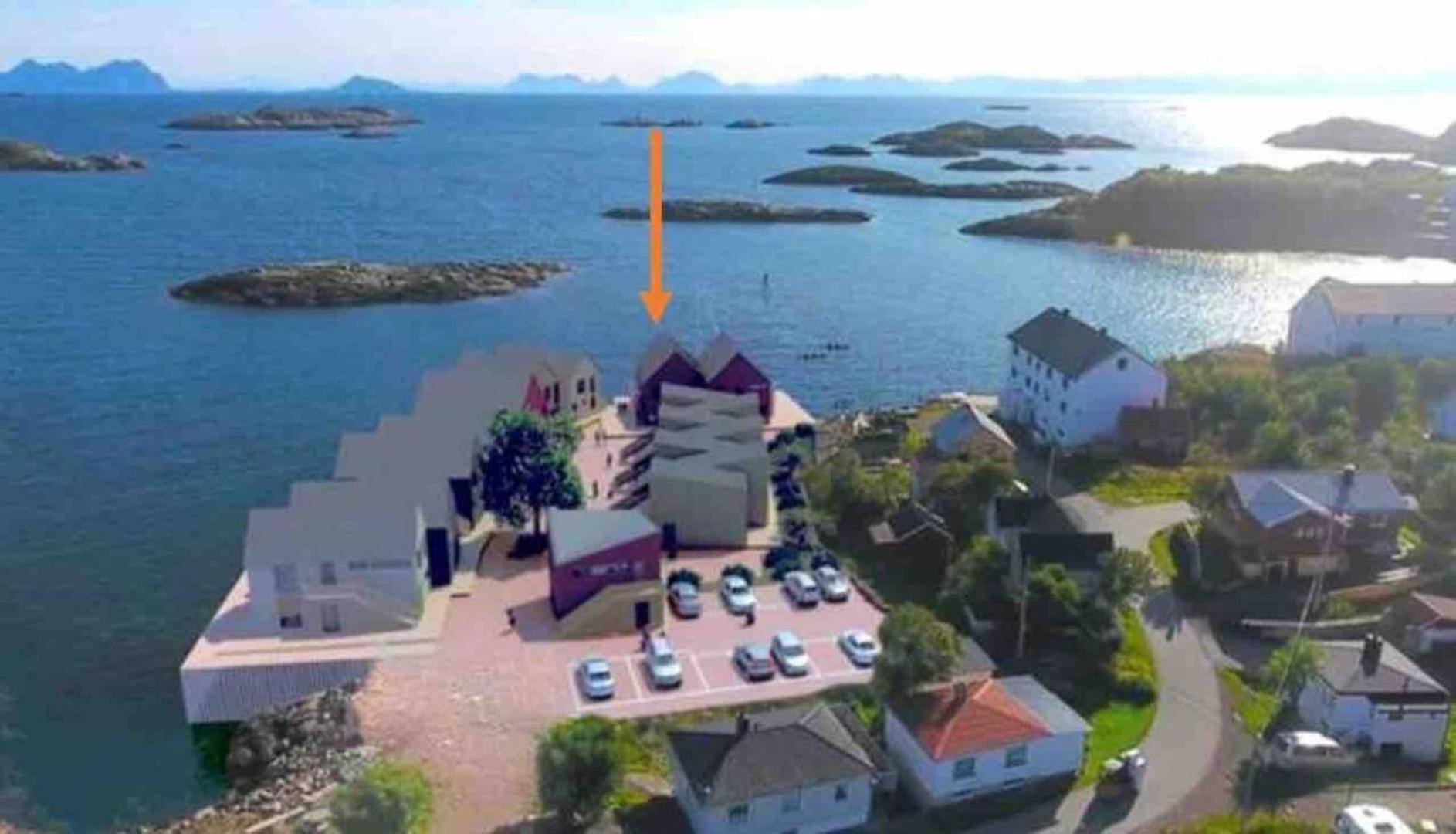 Waterfront Apartment With Panoramic Sea View Henningsvær Buitenkant foto